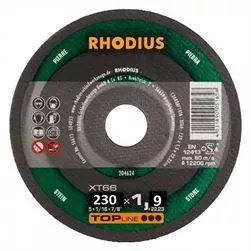 Disco da taglio per pietra Rhodius 230X1,9 XT66